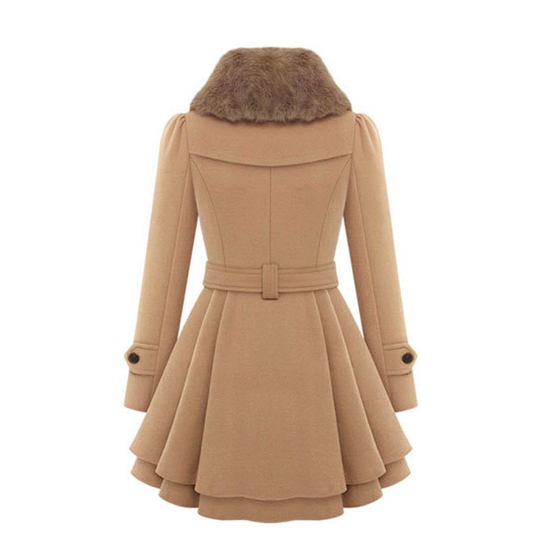 Katrina – Borg Collar Short Coat