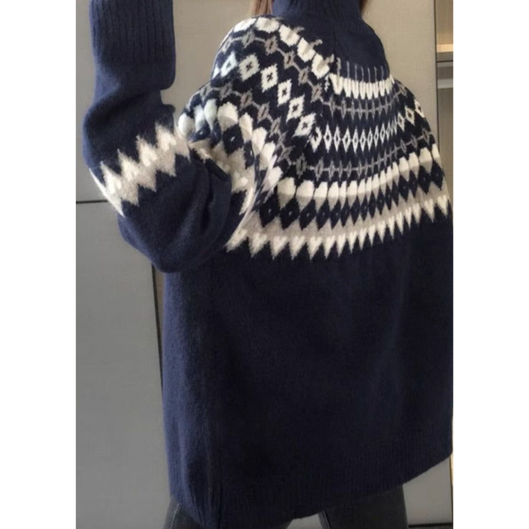 Georgina – High-neck Knitted Jumper