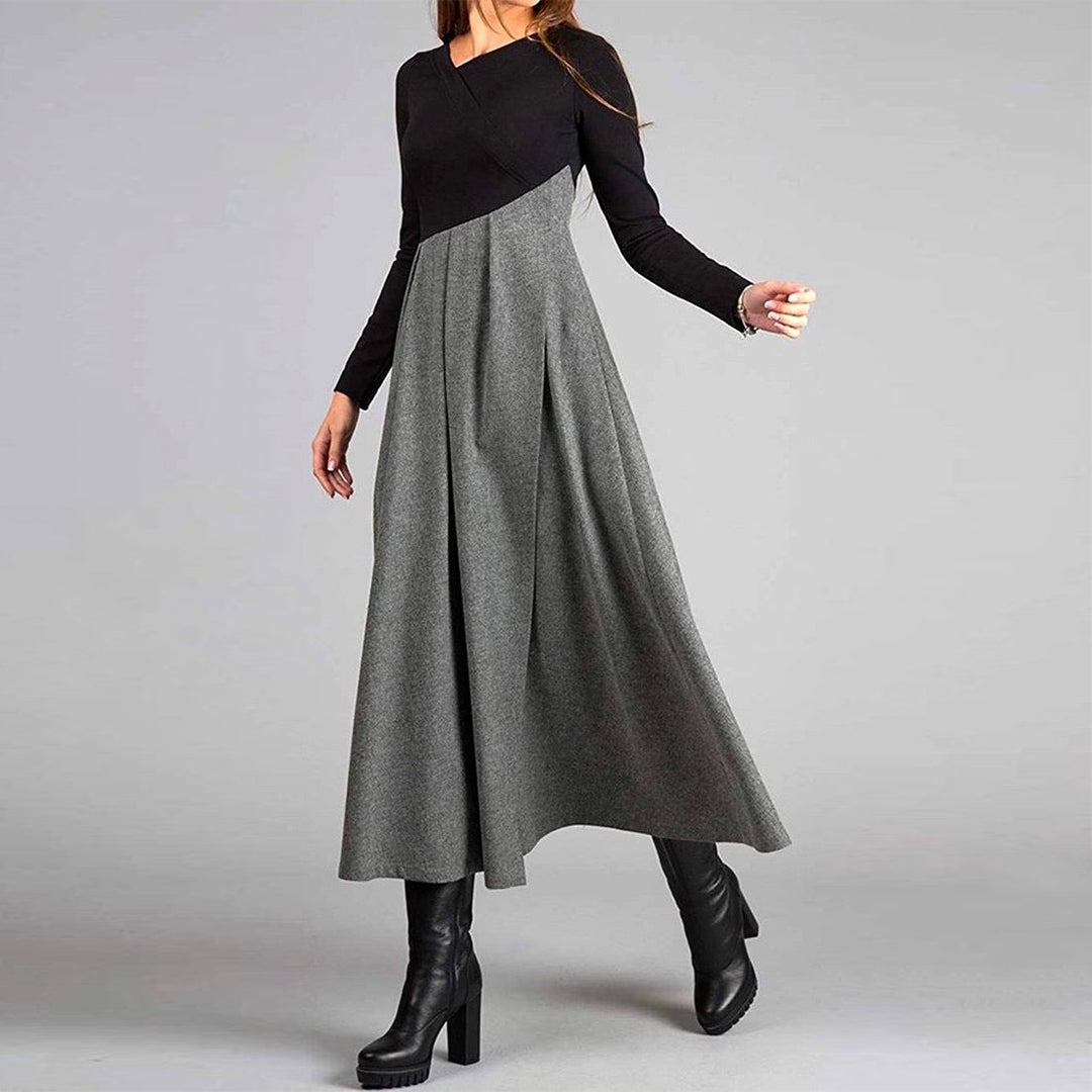 Samantha – Contrast Maxi Dress