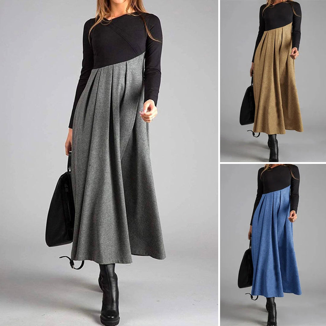 Samantha – Contrast Maxi Dress