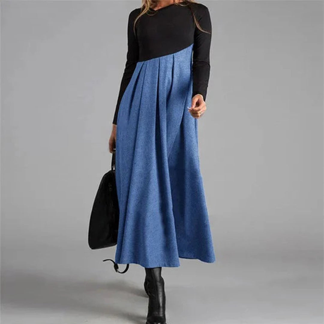 Samantha – Contrast Maxi Dress