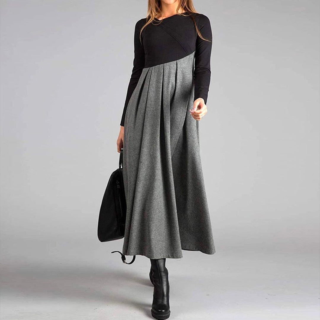 Samantha – Contrast Maxi Dress