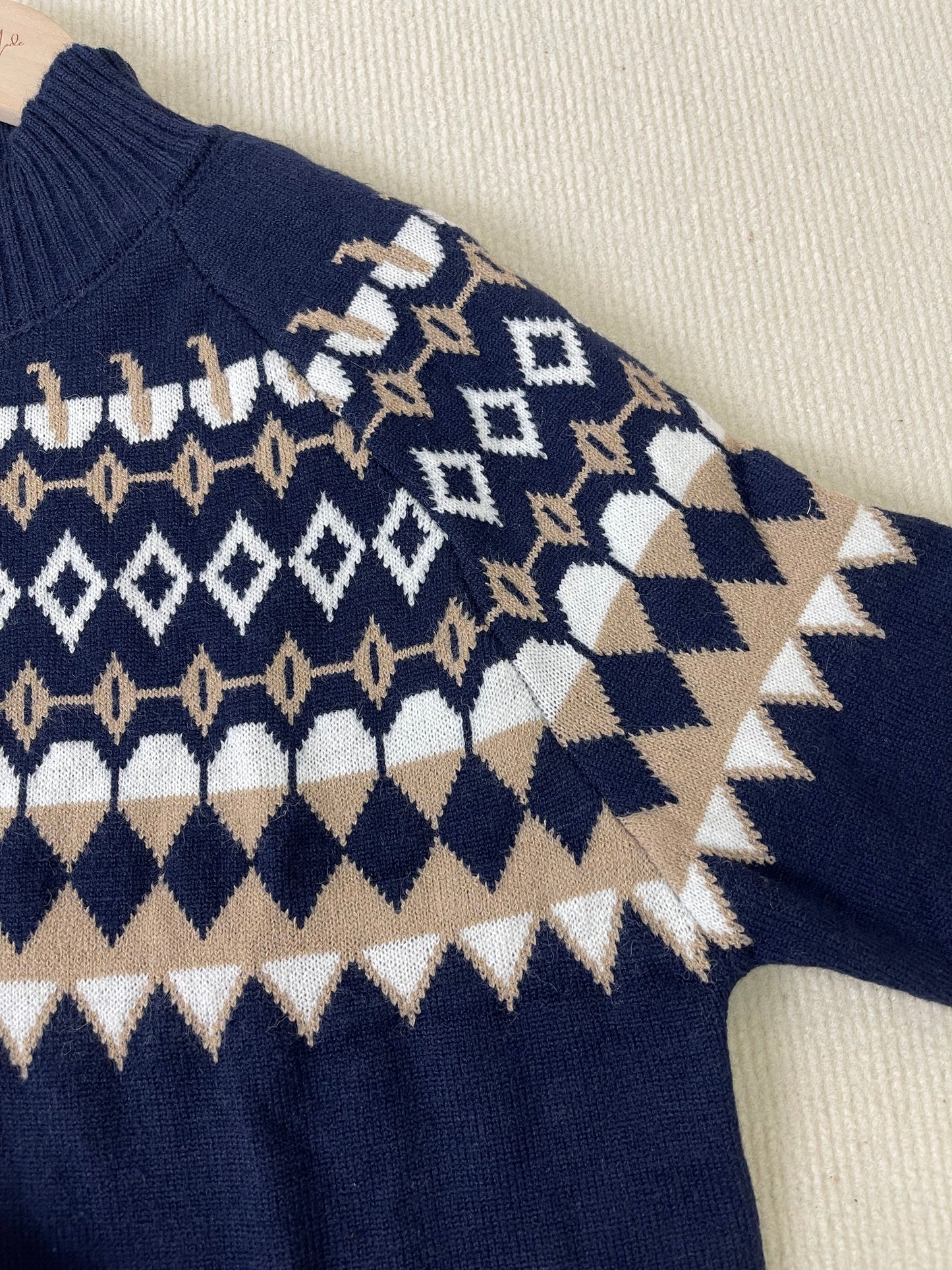 Georgina – High-neck Knitted Jumper