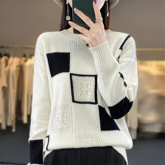 Ellie – Knitted Crewneck Jumper