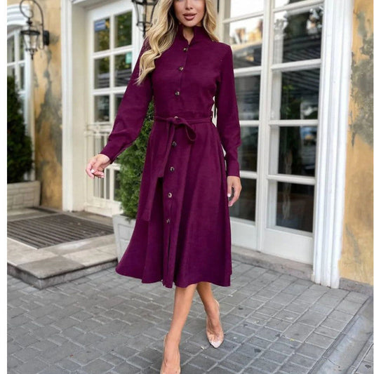 Mia – Classic Belted Dress