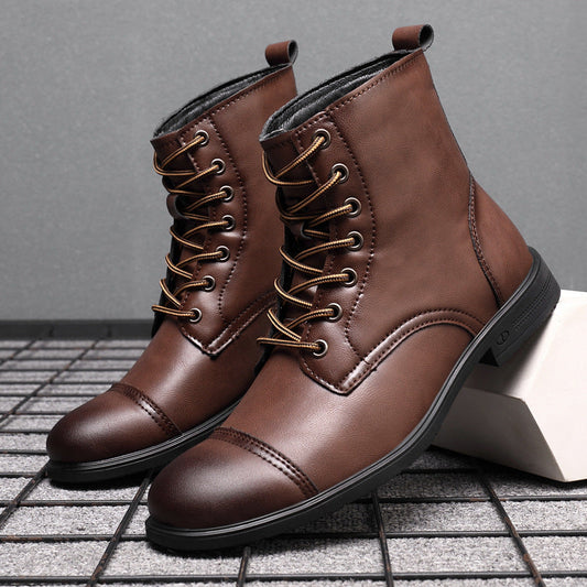 Claude – Leather Ankle Boots