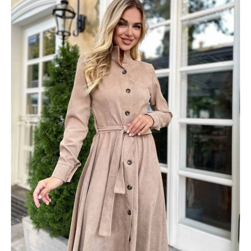 Mia – Classic Belted Dress