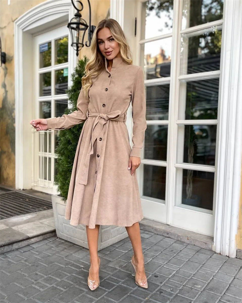 Mia – Classic Belted Dress