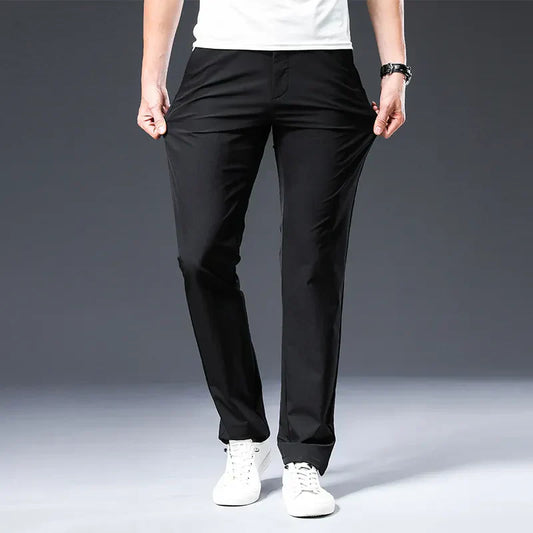 Josef – Slim Fit Stretch Trousers
