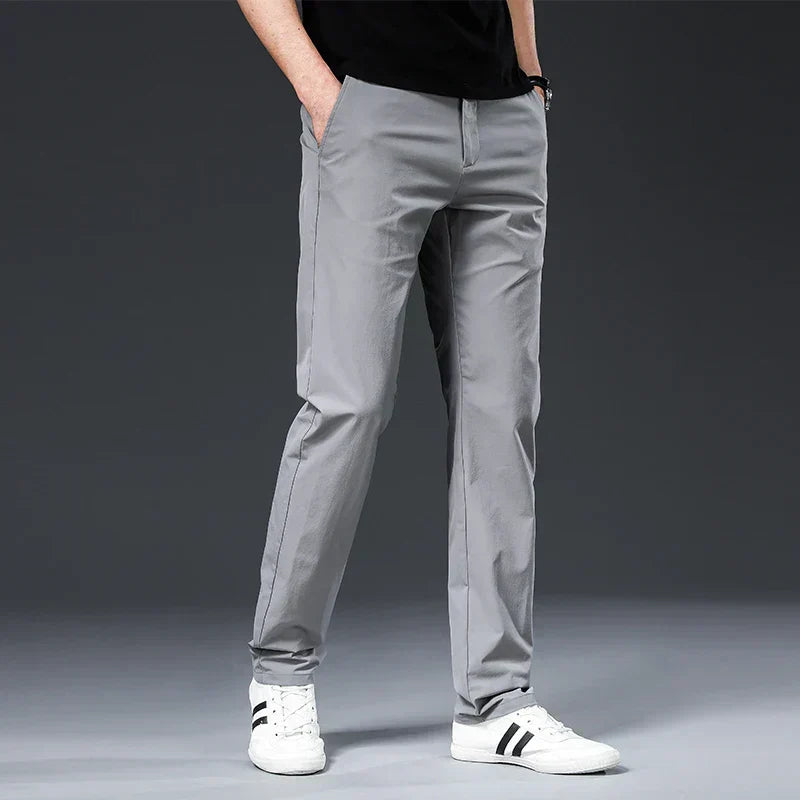Josef – Slim Fit Stretch Trousers