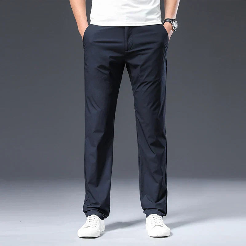 Josef – Slim Fit Stretch Trousers