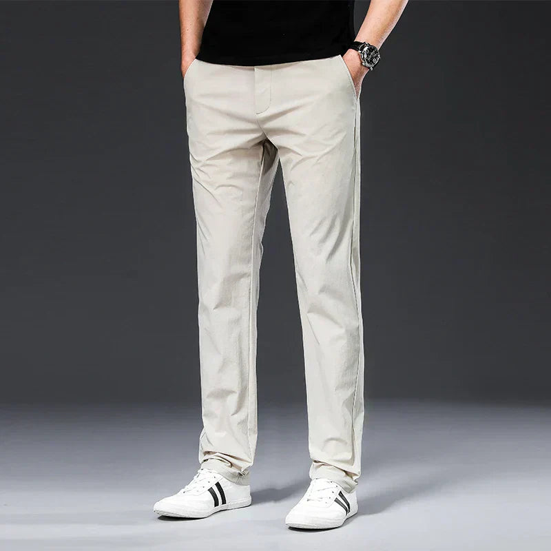 Josef – Slim Fit Stretch Trousers