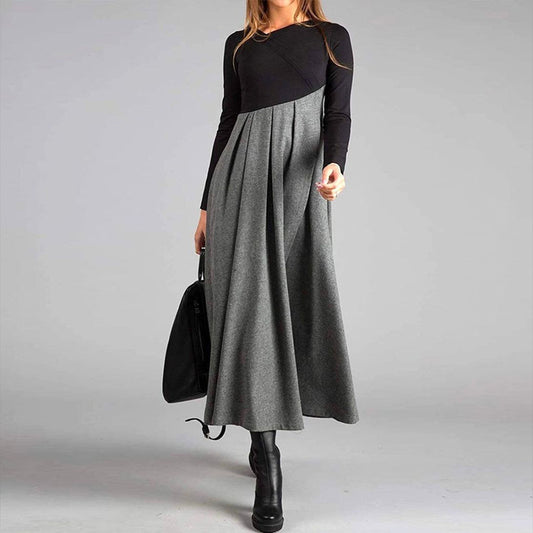 Samantha – Contrast Maxi Dress